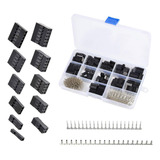 Wowoone 620pcs Conector De Paso 0.100 In  Cable Jumper Cabl