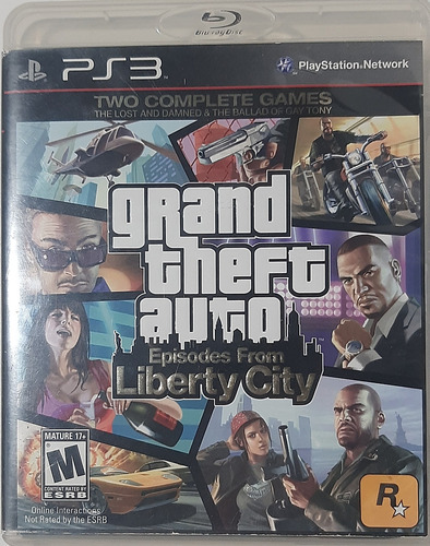 Jogo De Ps3 Grand Theft Auto Episodes From Liberty City