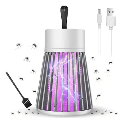 Lámpara UV Recargable USB Mata Mosquitos LED Portátil 5W Interior Exterior | Meses sin interés