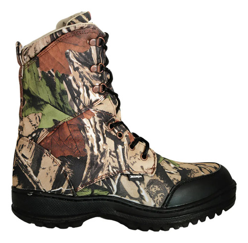 Botas Tácticas Altas Camuflajeadas Cocidas Y Pegadas Piel  | Envío gratis