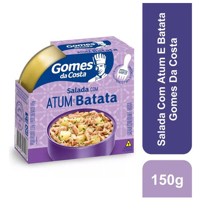 Salada pronta com atum e batata 150gr Gomes Da Costa | MercadoLivre