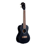 Bamboo U-23-bk Ukulele Concierto Negro C/funda