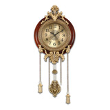 Aero Snail Reloj De Pared De Pendulo Vintage Marron De Mader