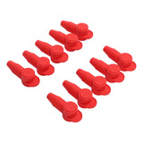 Protector De Terminal 10pcs Cubierta Silicona Rojo Alternado