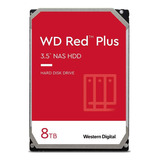 Disco Duro Interno Western Digital Wd Red Plus Wd80efpx 8tb Rojo