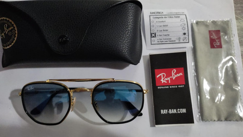 Lentes De Sol Ray-ban Marshal Hexagonal Polarizados Rb3648