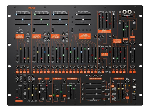 Behringer 2600 Sintetizador Analogico Semimodular Blk 