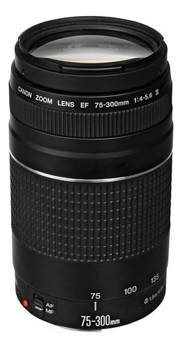 Lente Canon Ef75-300mm F4-5.6 Iii Profissional
