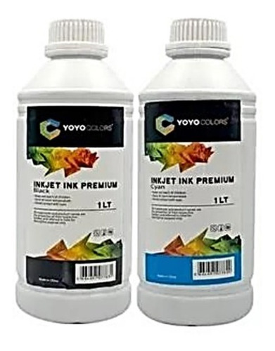 2 Litros Tinta Universal Compatible Para Hp Can Eps Lex Bro