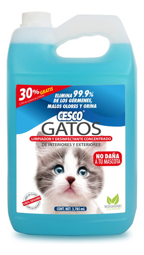 Limpiador Y Desinfectante  - Cesco Gatos