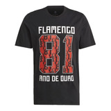 Camiseta adidas Flamengo Estampada Grafica Masculina