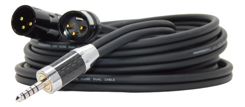 Cable Adaptador Pentaconn 4.4mm A Dos Canon Xlr Macho Hamc