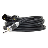 Cable Adaptador Pentaconn 4.4mm A Dos Canon Xlr Macho Hamc