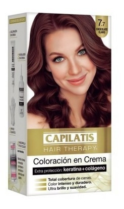Tintura Capilatis Hair Therapy Keratina Y Colágeno Kit 117g