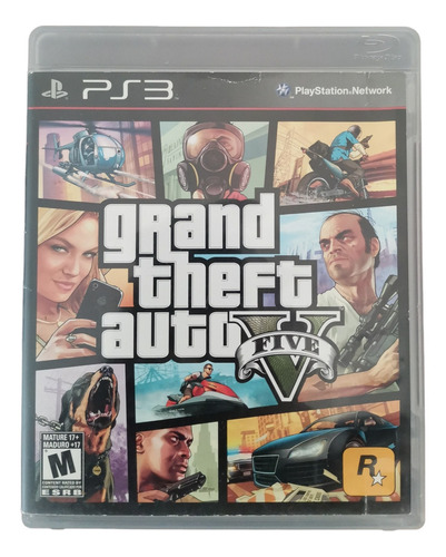Grand Theft Auto V Gta 5 Play Station 3 Ps3 
