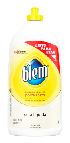 Blem Cera Liquida Para Pisos Porcelanato Brillo 800ml