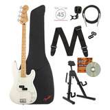 Fender Player Precision Bass Guitarra® Eléctrica - Polar Whi