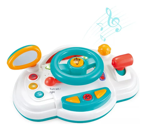 Volante Infantil Para Bebe Niños Con Luces 25+ Sonidos 18m+ Bp1049