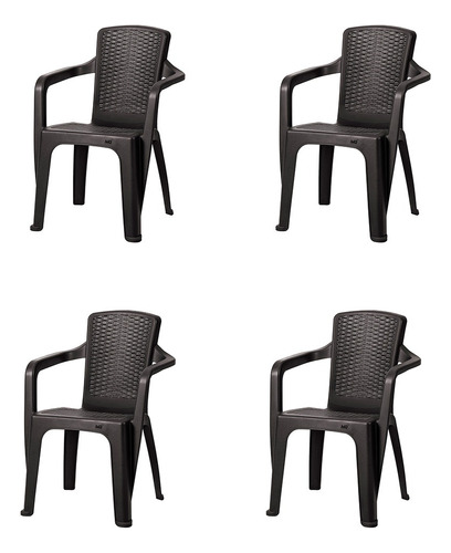 Silla Infinity Rattan Mq X4