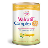Valcatil Complex D3 Cabellos Y Uñas Polvo Sabor Limon X300g