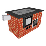 Projeto Fogão A Lenha Com Forno (roket Stove) Fogão Foguete