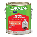 Tinta Sintético Coralar Brilhante Galão 3,6l Escolha A Cor