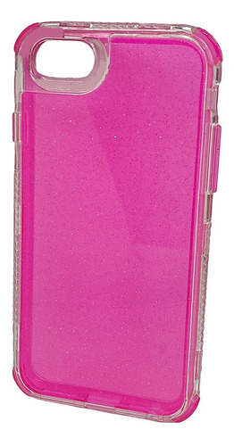 Funda De Brillos Glitter Para iPhone Uso Rudo