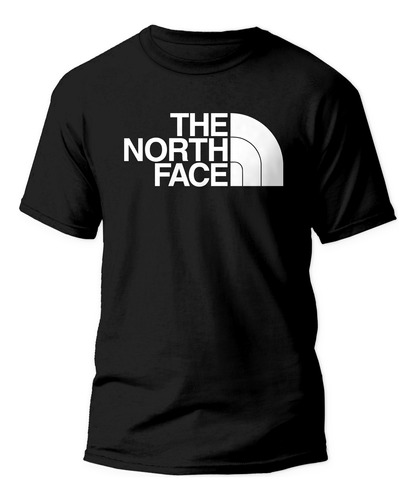 Playera Hombre Negra The North Face Blanco + Espalda Nueva!