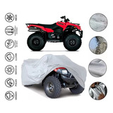 Forro Afelpada Moto Para Suzuki Cuatrimoto Kingquad 400