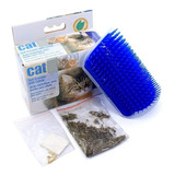Cepillo Rascador Masajeador Para Gatos + Catnip 