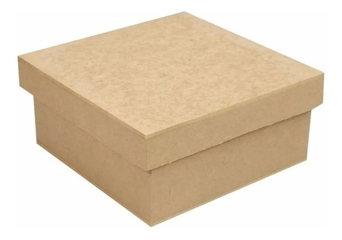 Caixa Tampa De Sapato 18x18x10 Mdf Cru - 6 Unid