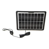 Panel Solar Portátil Cl-1615 15w Recarga Celulares Baterías