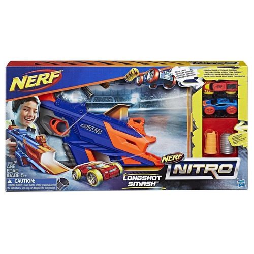 Nerf Nitro Lanzador Longshot Smash Envio Gratis Todo Pais 