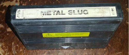 Metal Slug 1 Cartucho Original Mvs Neogeo Funcional