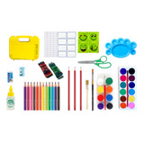 Set Útiles Escolares Jardin Valija Kit Combo Completo 