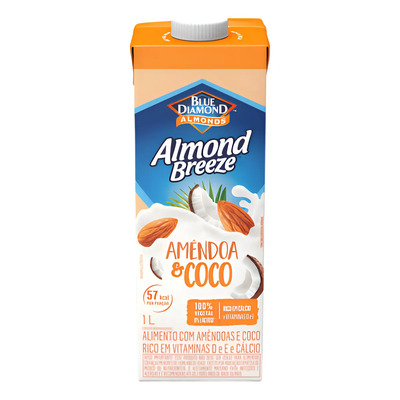 Bebida De Amendoas E Coco 1l Blue Diamond Almond Breeze | MercadoLivre