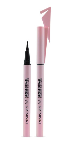 Delineador Fibra Para Ojos Sensational + Molde Pink 21