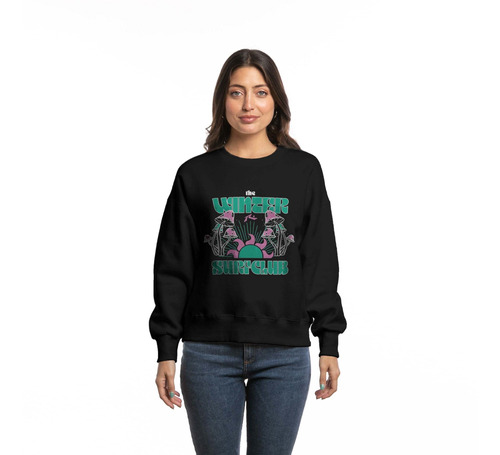 Buzo Mujer Rusty Winter Surf Club Classic Crew