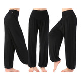 Pantalones De Yoga Deportivos Con Cintura Modal Para Mujer