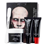 Maquiagem Efeitos Especiais Kit Halloween Colormake