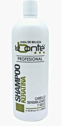 La Bonté Shampoo Con Keratina Y Colageno 1lt 