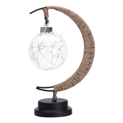 Bola De Cristal Moon Night, Hierro, Decoración Artística, Al