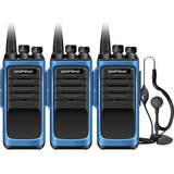 Kit X 3 Handy Baofeng Bf888s Max Radio Walkie Talkie Uhf Con Auricular