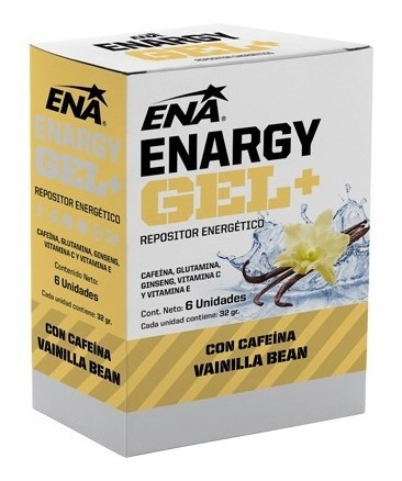 Ena Sport - Repositor Enargy Gel+ Cafeína (6 Un)