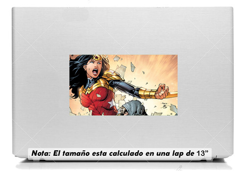 Vinil Sticker Laptop 13 PuLG. Wonder Woman 84 Mod. 0080