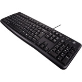 Teclado Logitech Usb Com Fio K120 Preto Abnt2