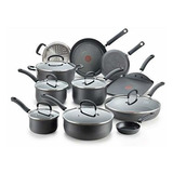 T-fal - Utensilios De Cocina, Ha Titanium Antiadherente, Neg