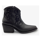 Bota Botinetas Texanas Tachas 100% Cuero Art: 62 De Tallon