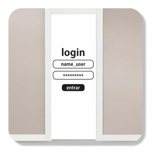 Adesivo Parede Porta Login Geek Nerd Senha Barato + Password