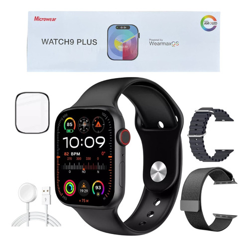 Smartwatch Relógio W99 + Watch 9 Pro Amoled Chatgpt Brindes